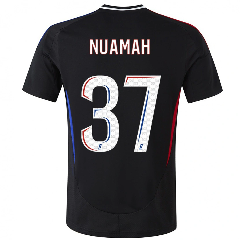 Danxen Kid Ernest Nuamah #37 Black Away Jersey 2024/25 T-Shirt