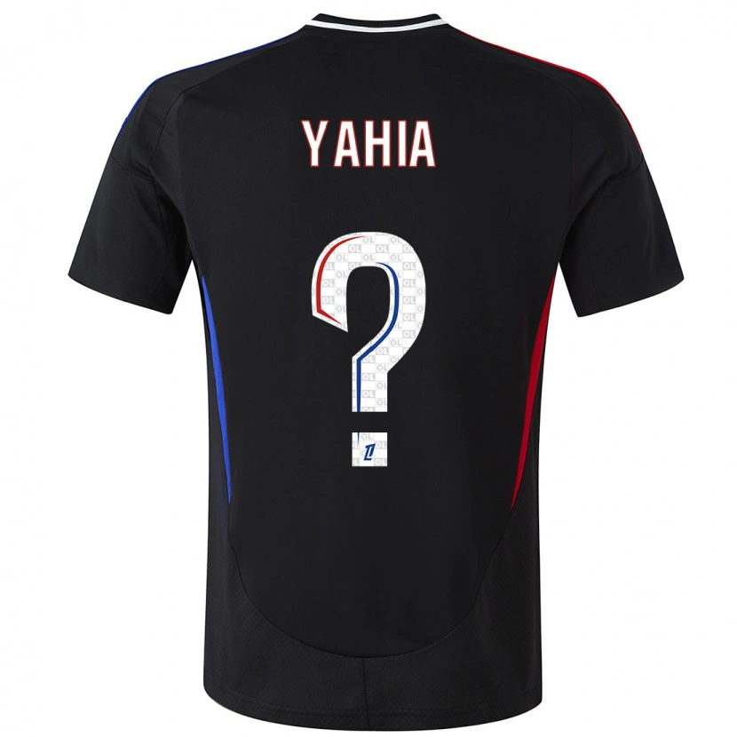 Danxen Kid Kelyan Yahia #0 Black Away Jersey 2024/25 T-Shirt