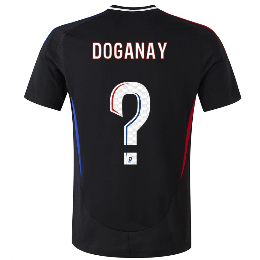 Danxen Kid Kenan Doganay #0 Black Away Jersey 2024/25 T-Shirt