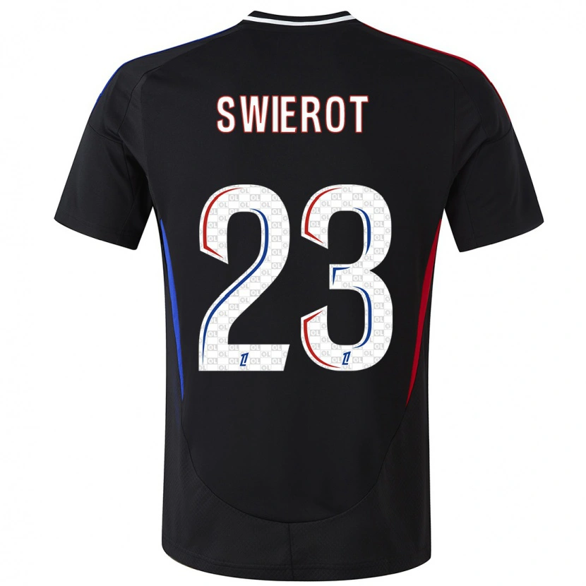 Danxen Kid Julie Swierot #23 Black Away Jersey 2024/25 T-Shirt