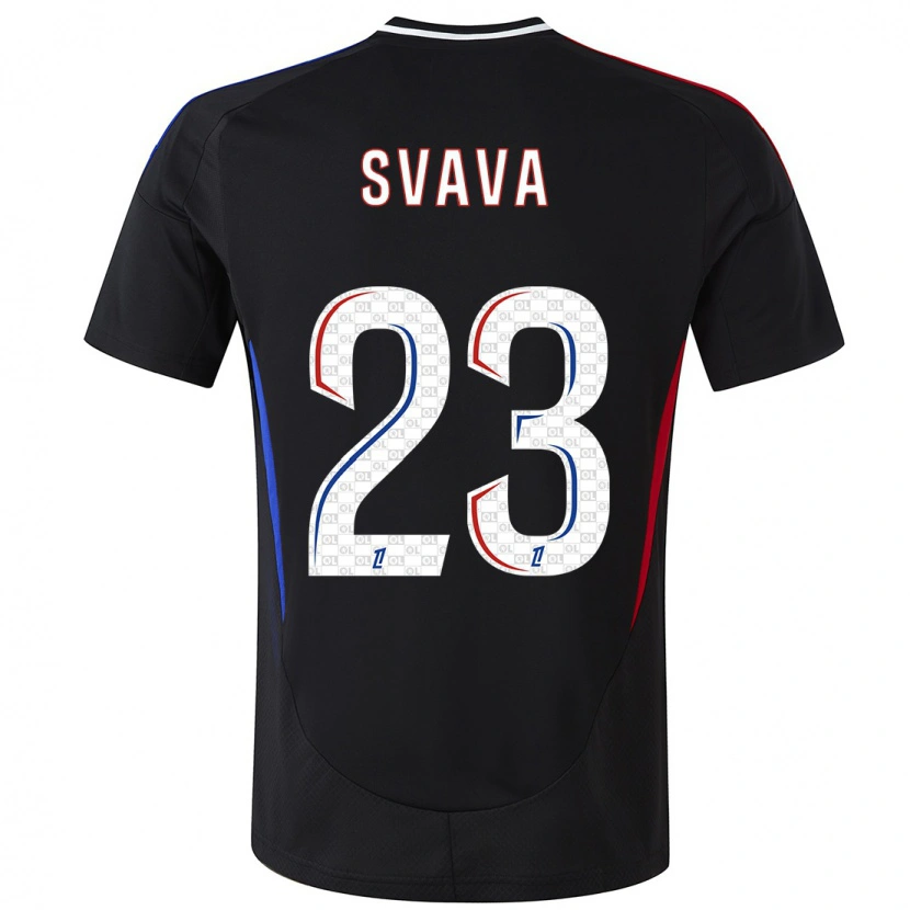 Danxen Kid Sofie Svava #23 Black Away Jersey 2024/25 T-Shirt