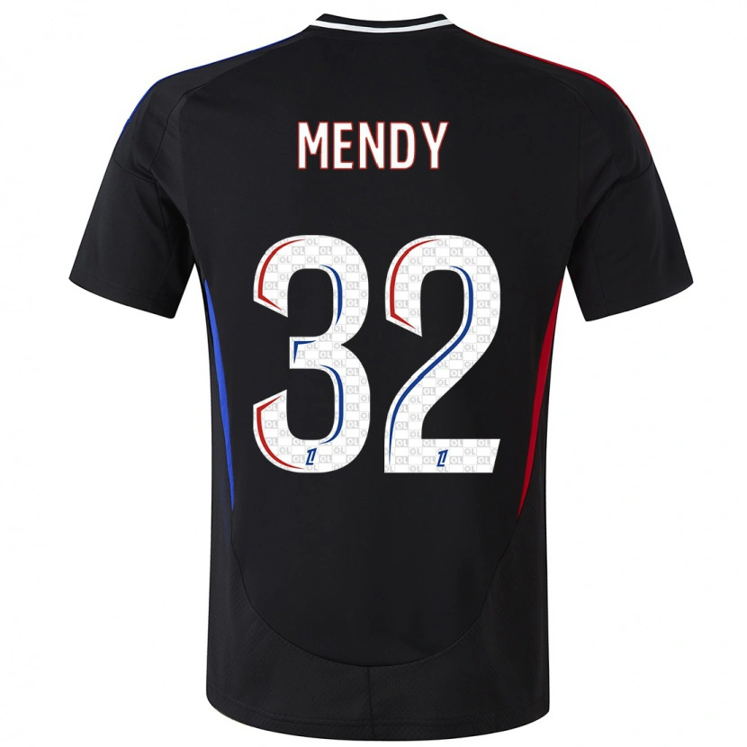 Danxen Kid Maeline Mendy #32 Black Away Jersey 2024/25 T-Shirt