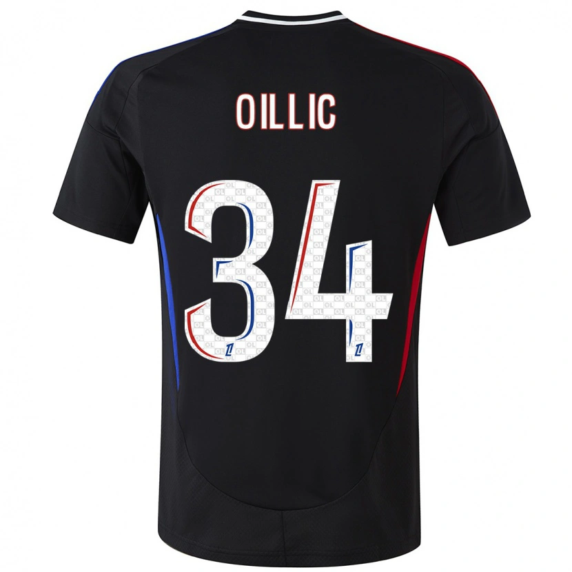 Danxen Kid Laureen Oillic #34 Black Away Jersey 2024/25 T-Shirt