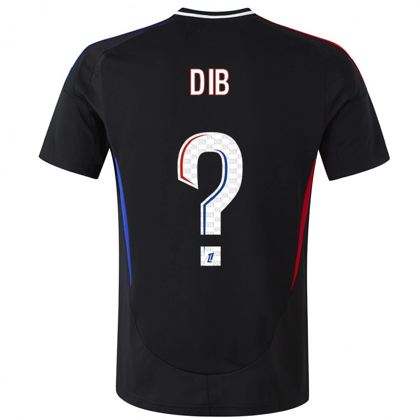 Danxen Kid Djibrail Dib #0 Black Away Jersey 2024/25 T-Shirt