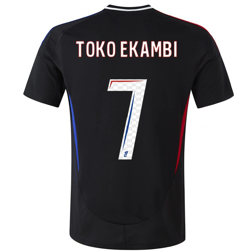 Danxen Kid Karl Toko Ekambi #7 Black Away Jersey 2024/25 T-Shirt