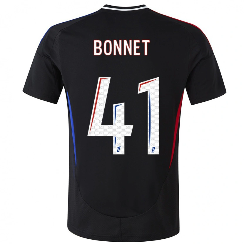 Danxen Kid Noam Bonnet #41 Black Away Jersey 2024/25 T-Shirt