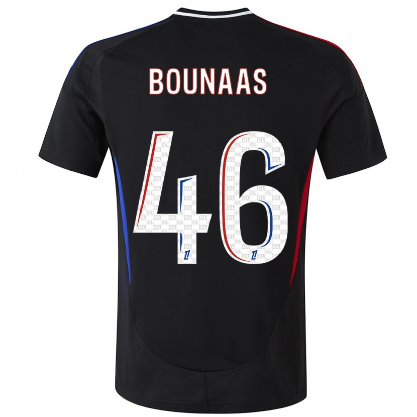 Danxen Kid Idris Bounaas #46 Black Away Jersey 2024/25 T-Shirt