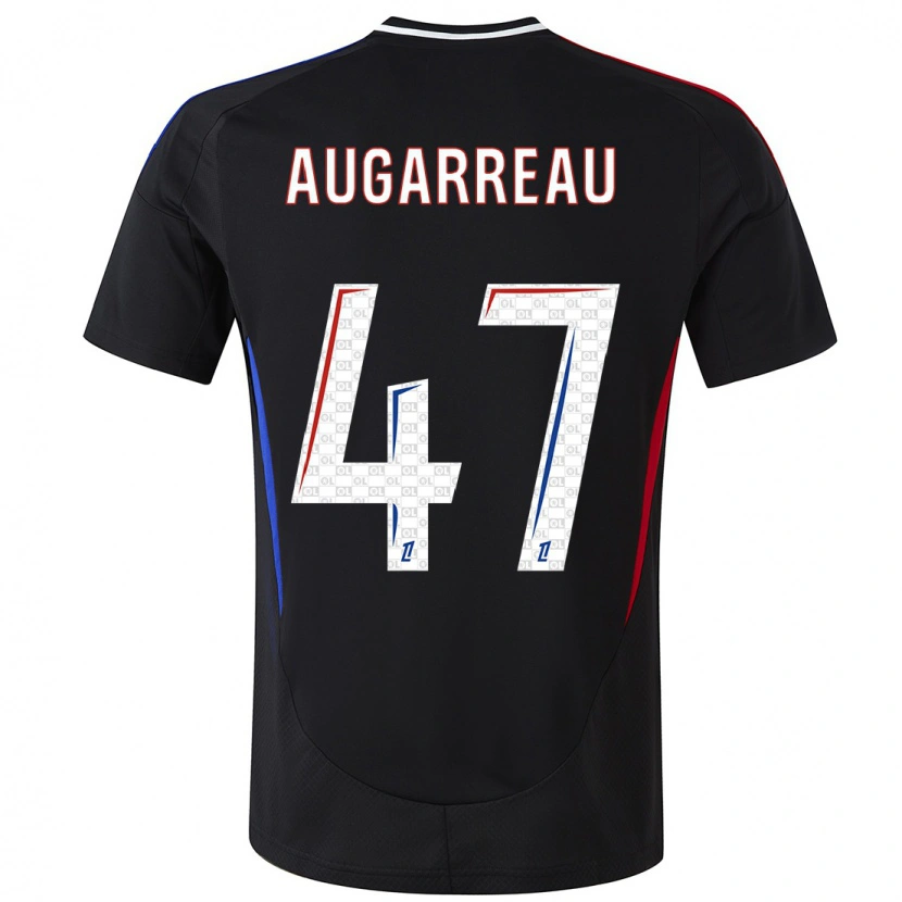 Danxen Kid Sofiane Augarreau #47 Black Away Jersey 2024/25 T-Shirt