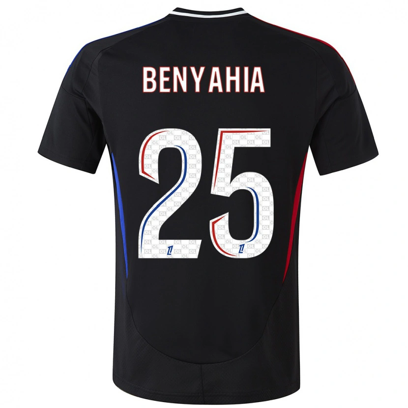 Danxen Kid Ines Benyahia #25 Black Away Jersey 2024/25 T-Shirt