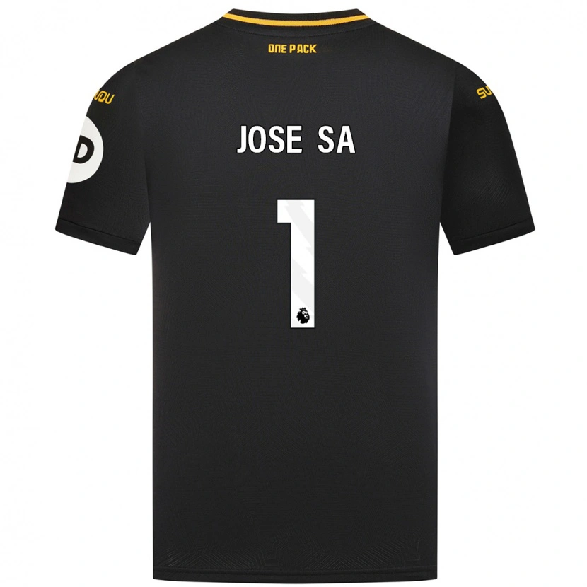 Danxen Kid José Sá #1 Black Away Jersey 2024/25 T-Shirt