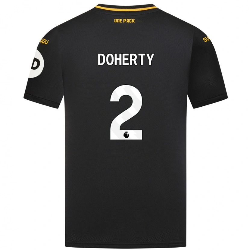 Danxen Kid Matt Doherty #2 Black Away Jersey 2024/25 T-Shirt