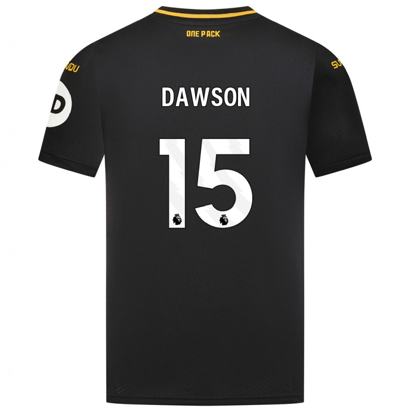 Danxen Kid Craig Dawson #15 Black Away Jersey 2024/25 T-Shirt