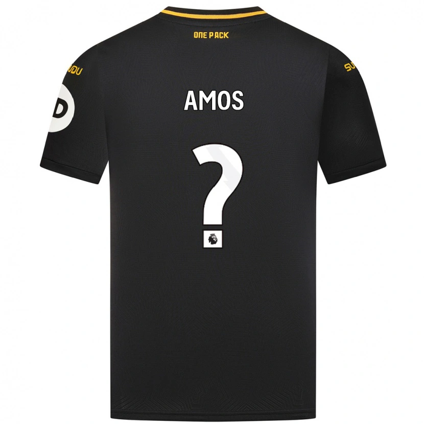 Danxen Kid Stan Amos #0 Black Away Jersey 2024/25 T-Shirt