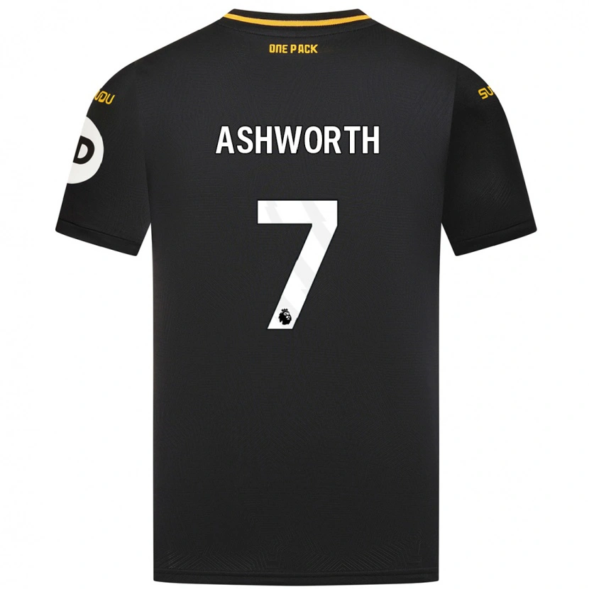 Danxen Kid Finn Ashworth #7 Black Away Jersey 2024/25 T-Shirt