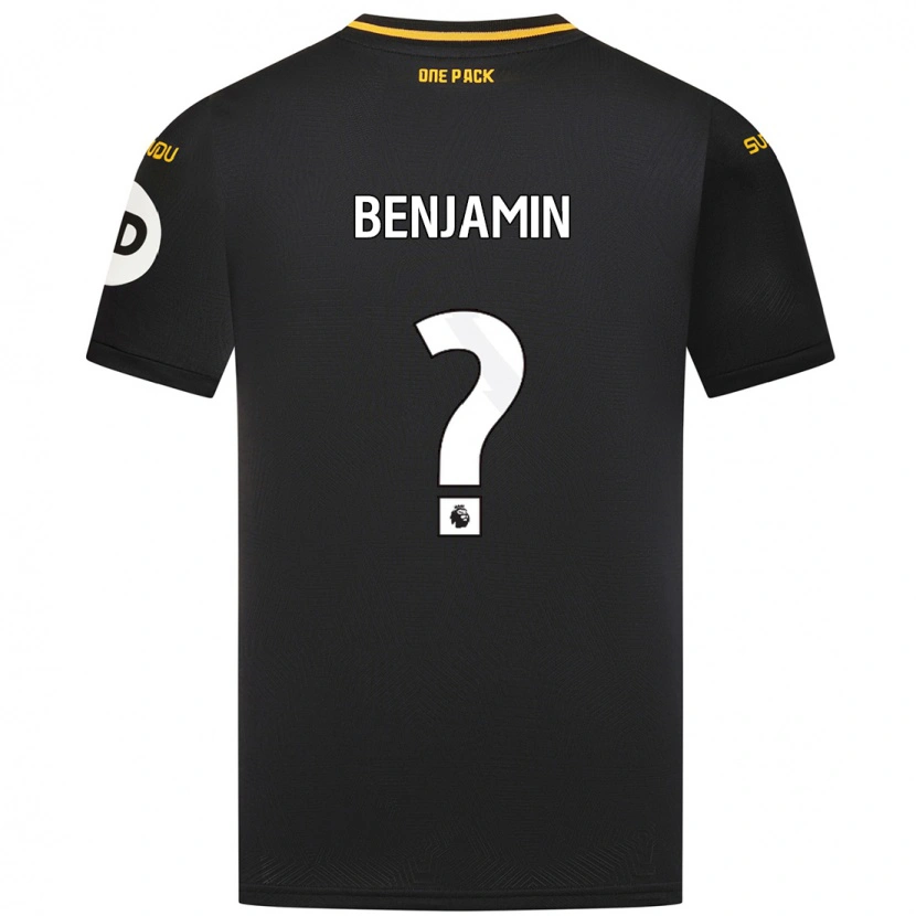 Danxen Kid Lewys Benjamin #0 Black Away Jersey 2024/25 T-Shirt