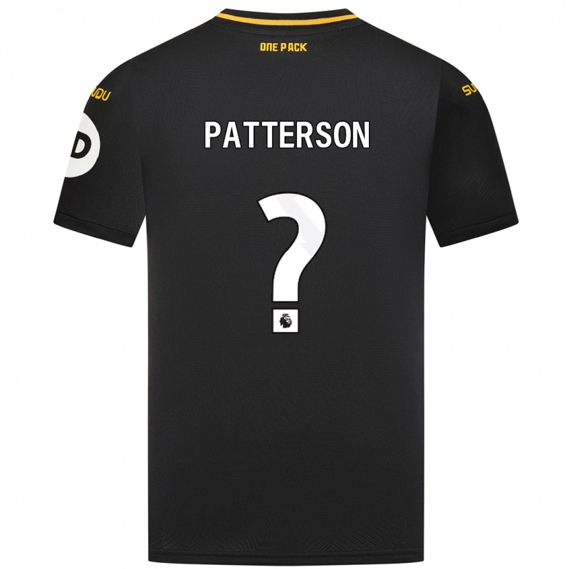 Danxen Kid Lennon Patterson #0 Black Away Jersey 2024/25 T-Shirt