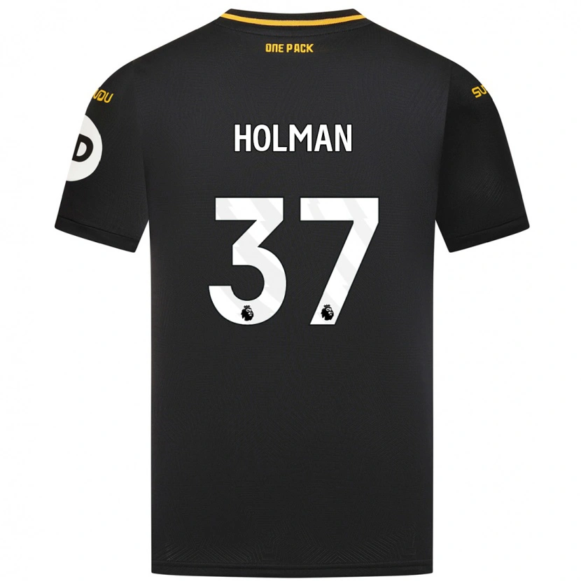 Danxen Kid Fletcher Holman #37 Black Away Jersey 2024/25 T-Shirt