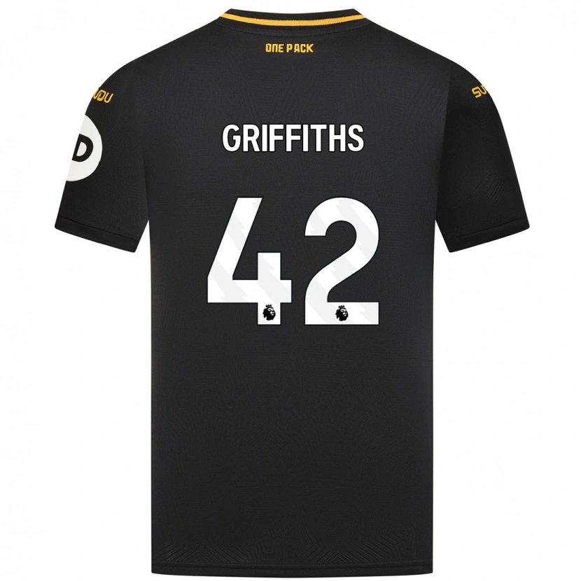 Danxen Kid Harvey Griffiths #42 Black Away Jersey 2024/25 T-Shirt