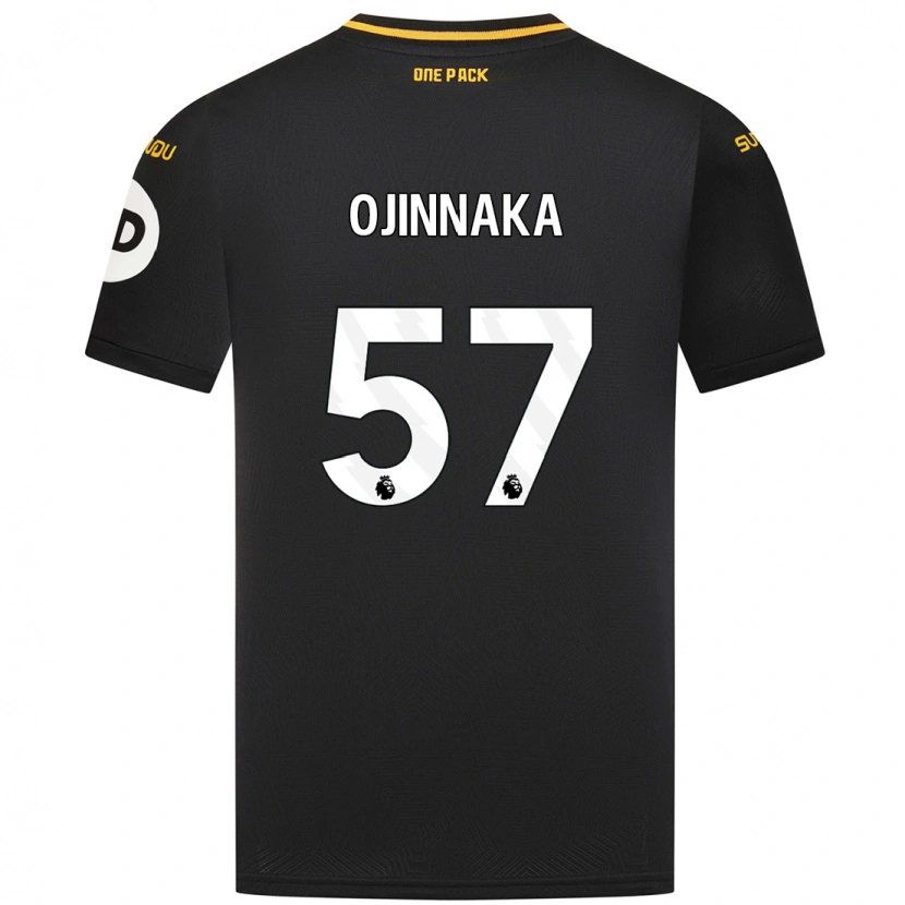 Danxen Kid Temple Ojinnaka #57 Black Away Jersey 2024/25 T-Shirt