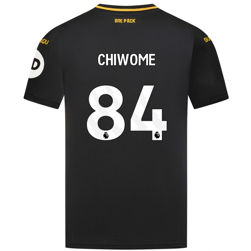 Danxen Kid Leon Chiwome #84 Black Away Jersey 2024/25 T-Shirt