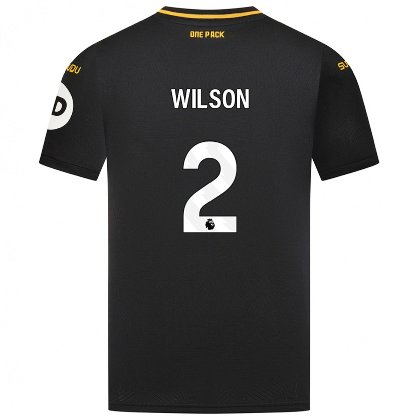 Danxen Kid Ellie Wilson #2 Black Away Jersey 2024/25 T-Shirt