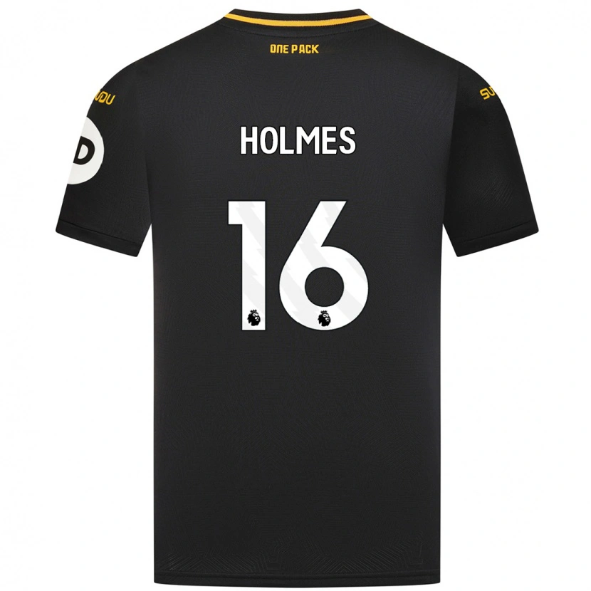 Danxen Kid Summer Holmes #16 Black Away Jersey 2024/25 T-Shirt