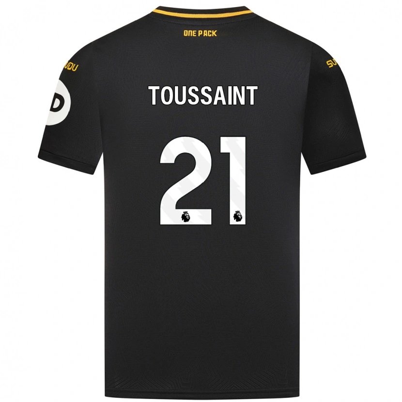 Danxen Kid Destiney Toussaint #21 Black Away Jersey 2024/25 T-Shirt