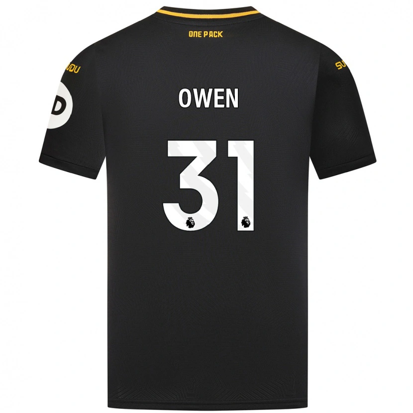 Danxen Kid Skye Owen #31 Black Away Jersey 2024/25 T-Shirt