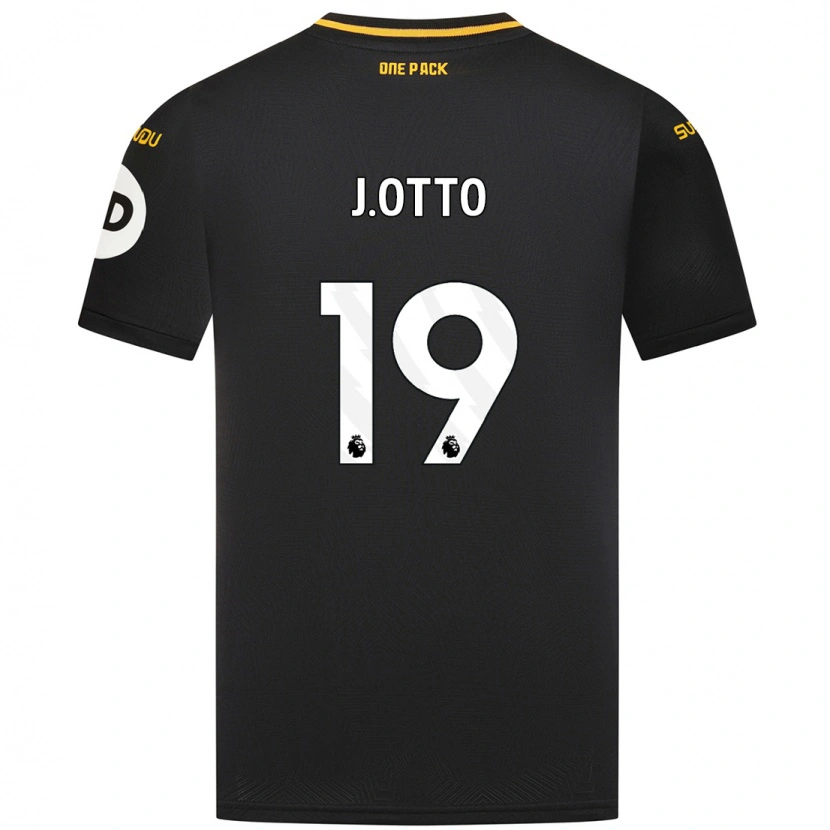 Danxen Kid Jonny Otto #19 Black Away Jersey 2024/25 T-Shirt