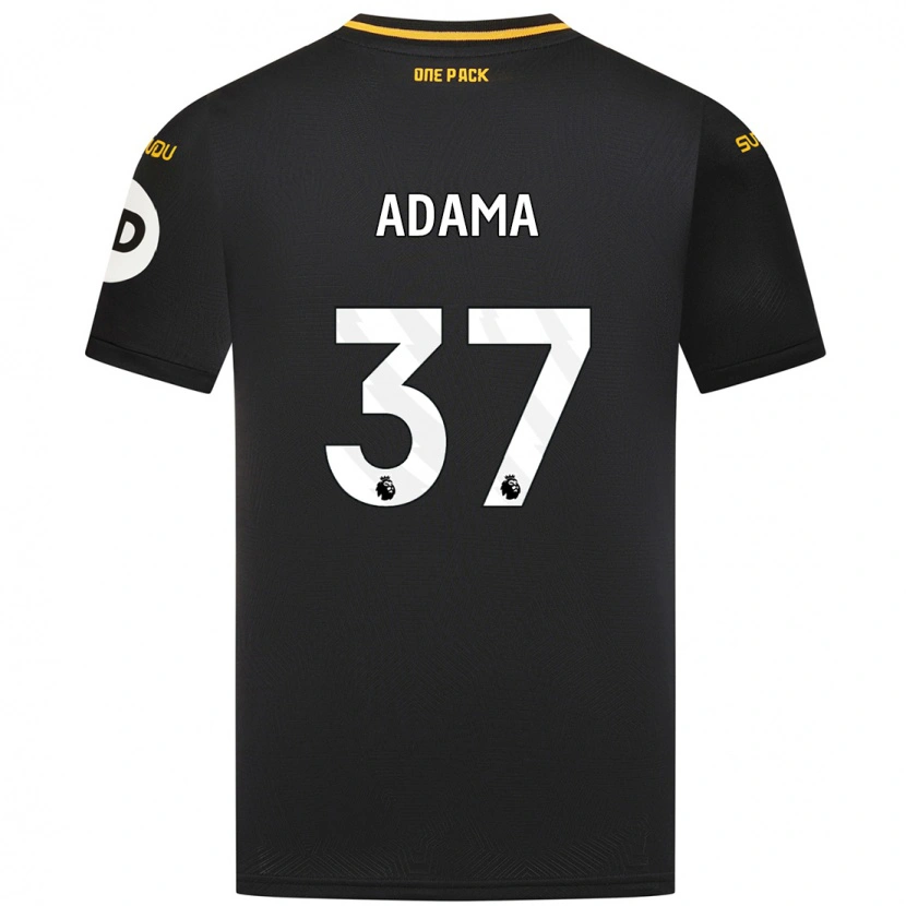 Danxen Kid Adama Traore #37 Black Away Jersey 2024/25 T-Shirt