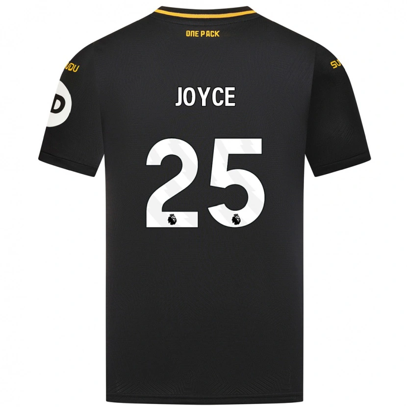 Danxen Kid Leonie Joyce #25 Black Away Jersey 2024/25 T-Shirt