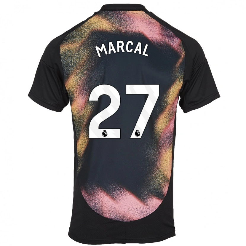 Danxen Kid Wanya Marçal #27 Black White Away Jersey 2024/25 T-Shirt