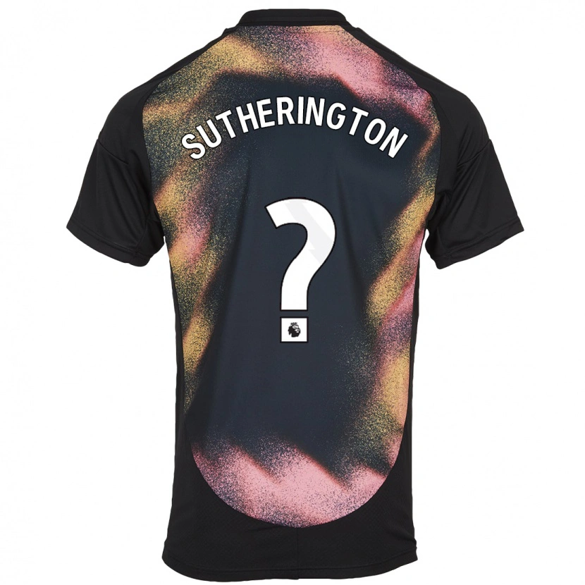 Danxen Kid Harry Sutherington #0 Black White Away Jersey 2024/25 T-Shirt