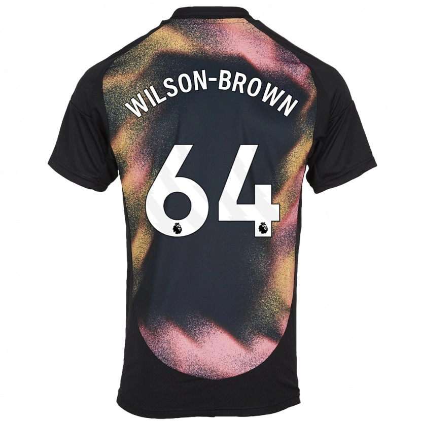 Danxen Kid Tom Wilson-Brown #64 Black White Away Jersey 2024/25 T-Shirt