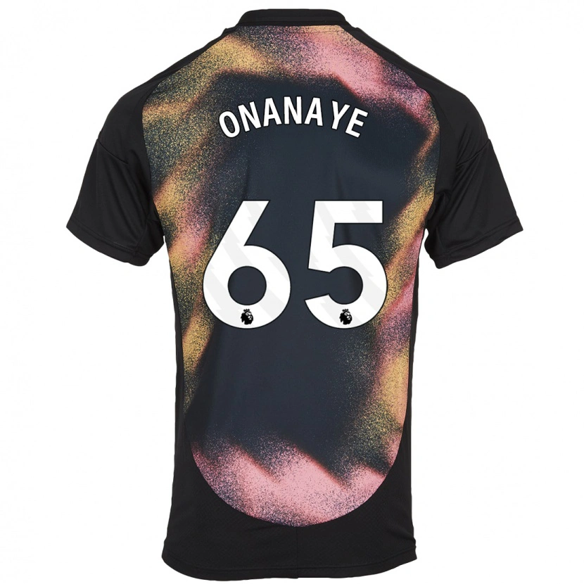 Danxen Kid Toby Onanaye #65 Black White Away Jersey 2024/25 T-Shirt