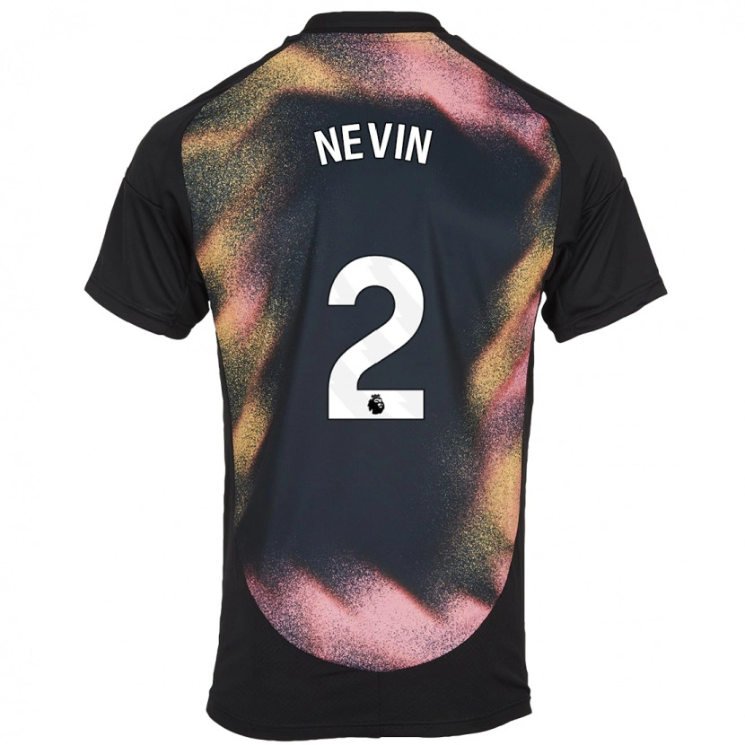 Danxen Kid Courtney Nevin #2 Black White Away Jersey 2024/25 T-Shirt