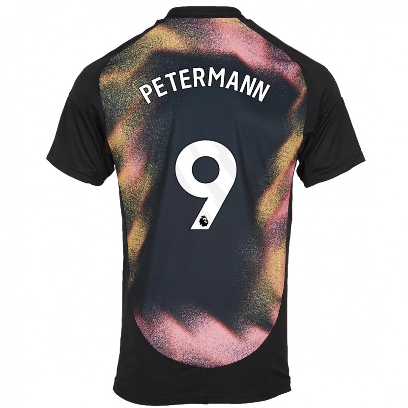 Danxen Kid Lena Petermann #9 Black White Away Jersey 2024/25 T-Shirt