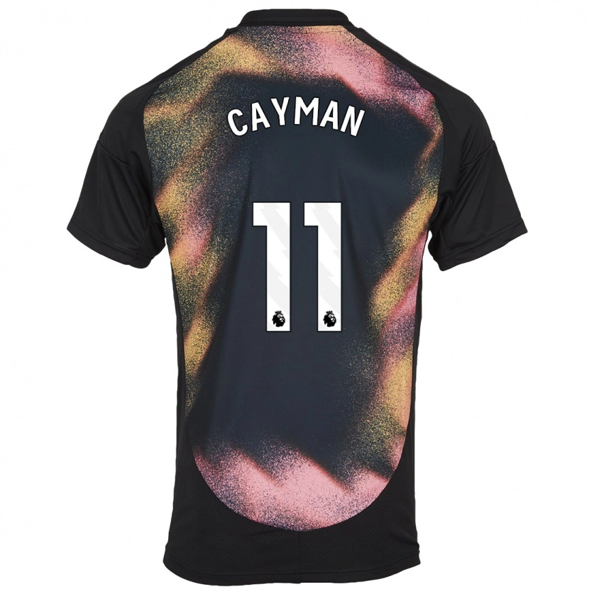 Danxen Kid Janice Cayman #11 Black White Away Jersey 2024/25 T-Shirt