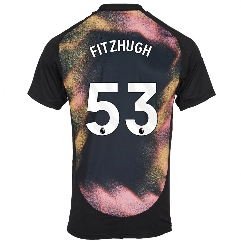 Danxen Kid Ethan Fitzhugh #53 Black White Away Jersey 2024/25 T-Shirt