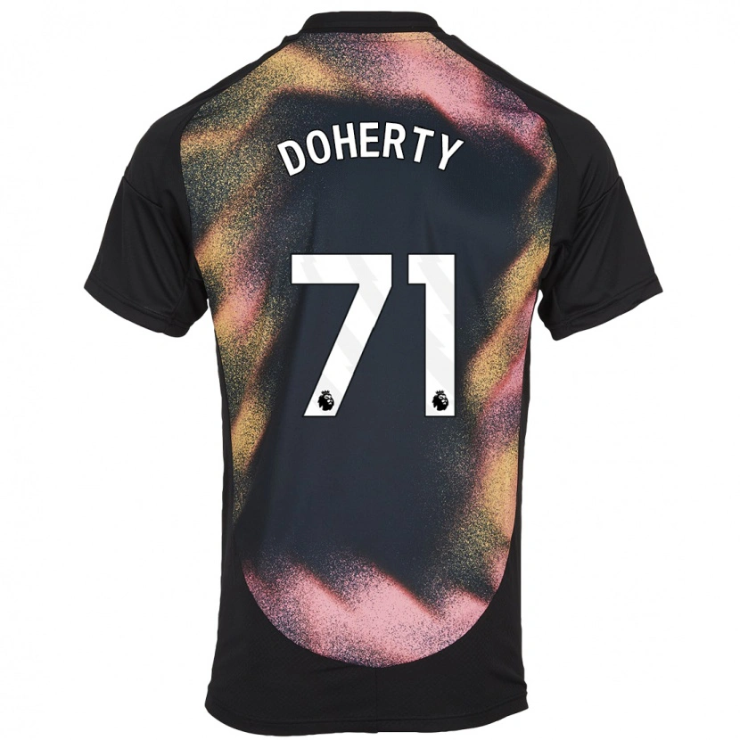 Danxen Kid Arlo Doherty #71 Black White Away Jersey 2024/25 T-Shirt