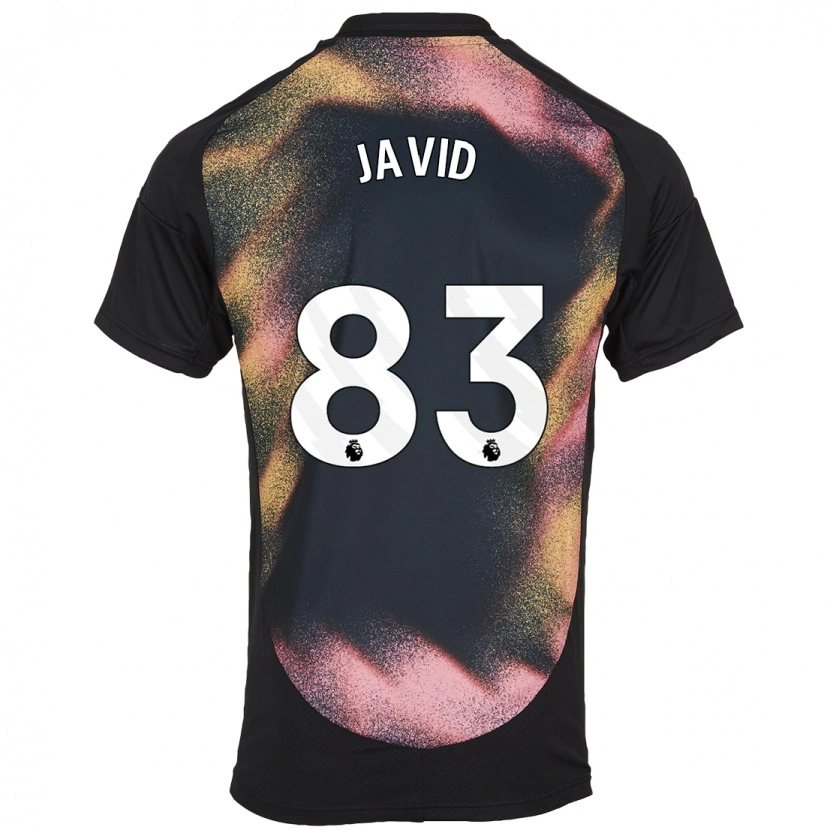 Danxen Kid Abdullah Javid #83 Black White Away Jersey 2024/25 T-Shirt