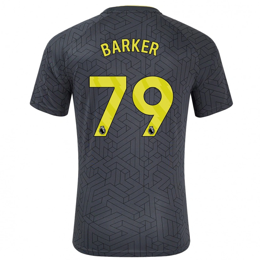 Danxen Kid Owen Barker #79 Black Yellow Away Jersey 2024/25 T-Shirt