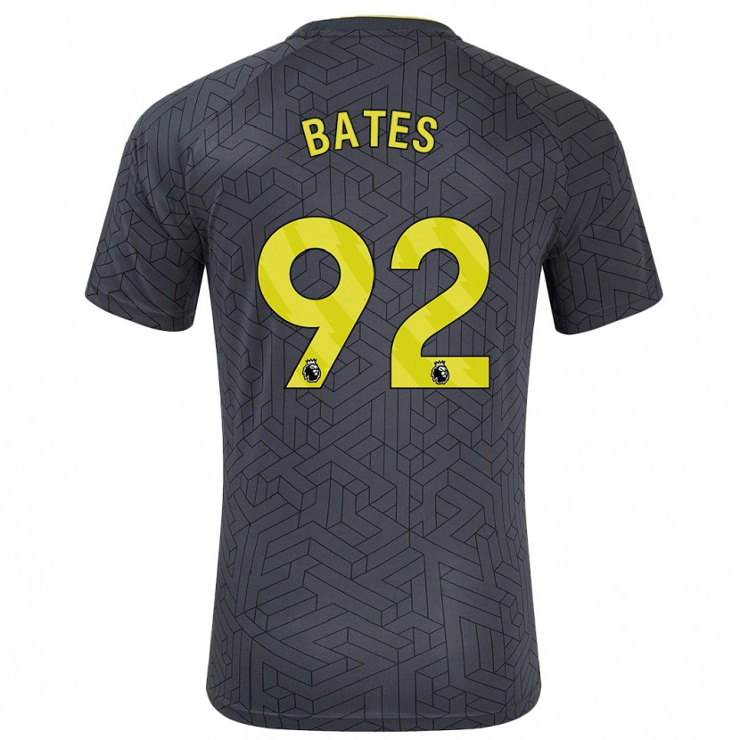 Danxen Kid Callum Bates #92 Black Yellow Away Jersey 2024/25 T-Shirt