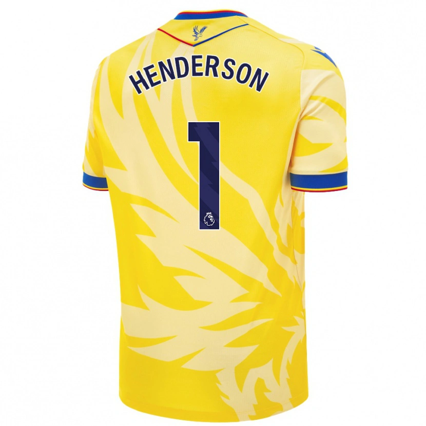 Danxen Kid Dean Henderson #1 Yellow Away Jersey 2024/25 T-Shirt