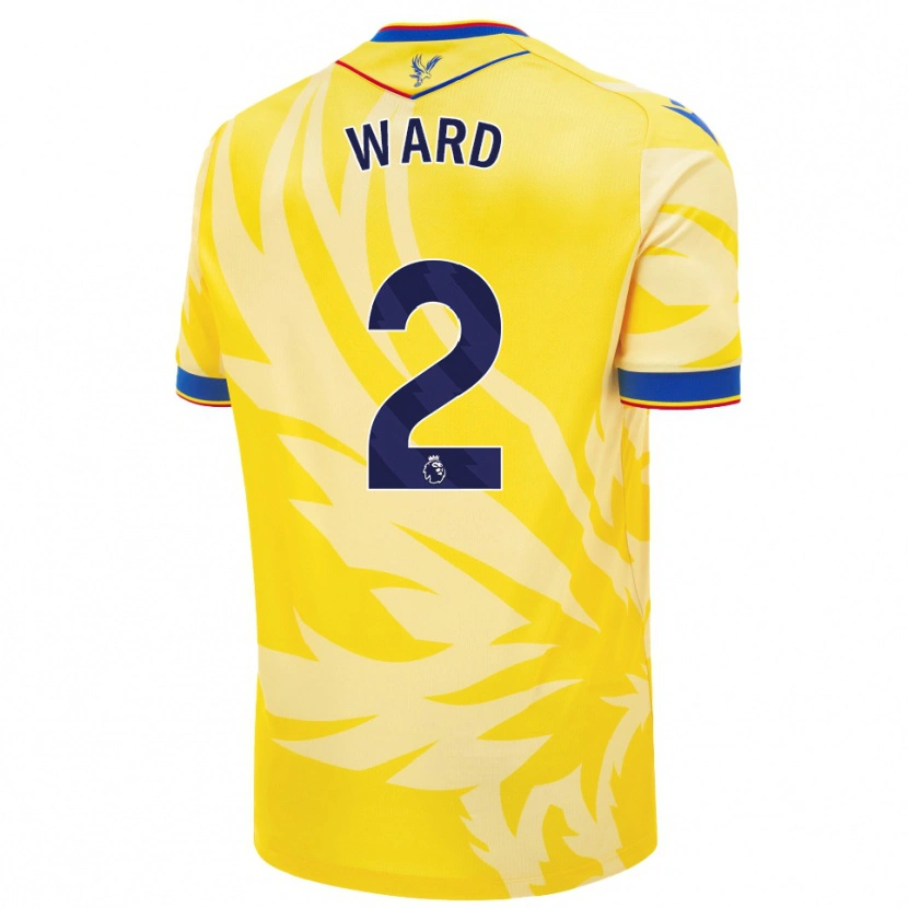 Danxen Kid Joel Ward #2 Yellow Away Jersey 2024/25 T-Shirt