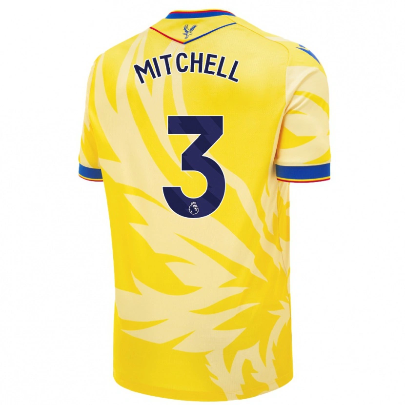 Danxen Kid Tyrick Mitchell #3 Yellow Away Jersey 2024/25 T-Shirt