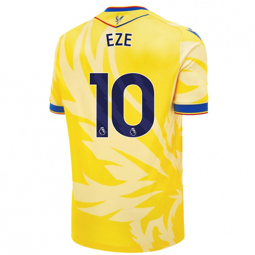 Danxen Kid Eberechi Eze #10 Yellow Away Jersey 2024/25 T-Shirt