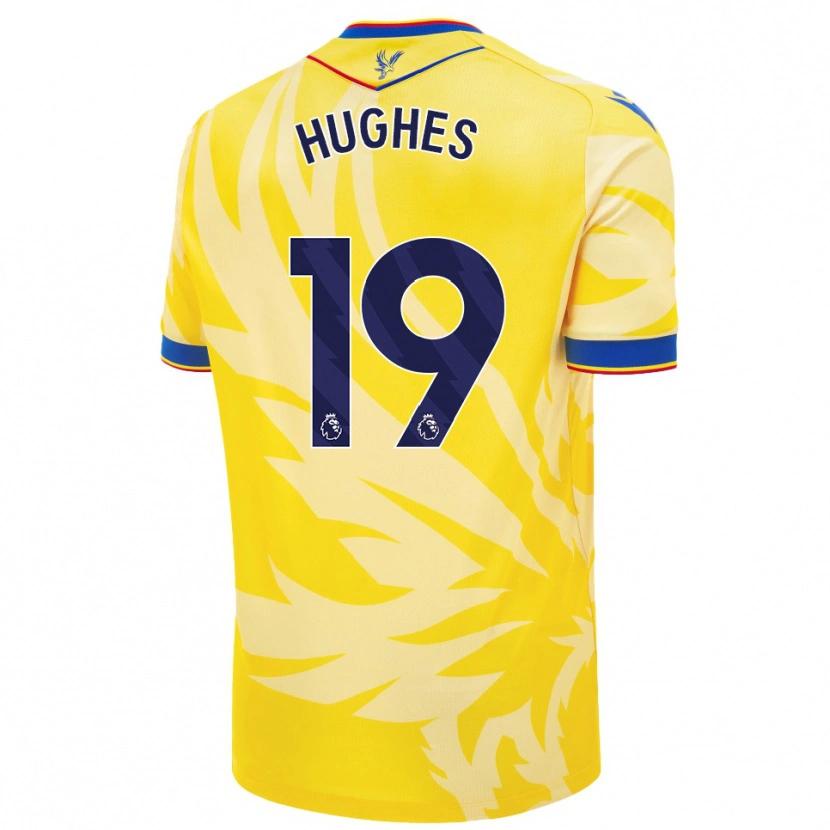 Danxen Kid Will Hughes #19 Yellow Away Jersey 2024/25 T-Shirt