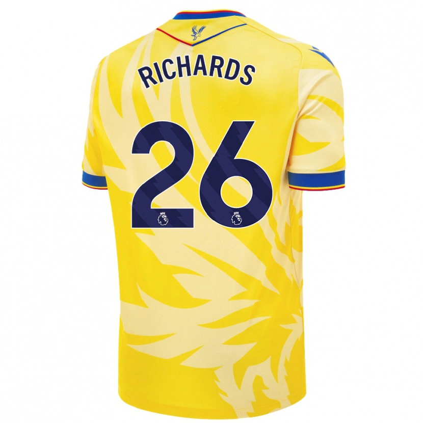 Danxen Kid Chris Richards #26 Yellow Away Jersey 2024/25 T-Shirt