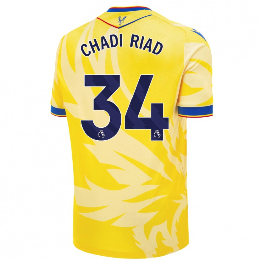 Danxen Kid Chadi Riad #34 Yellow Away Jersey 2024/25 T-Shirt